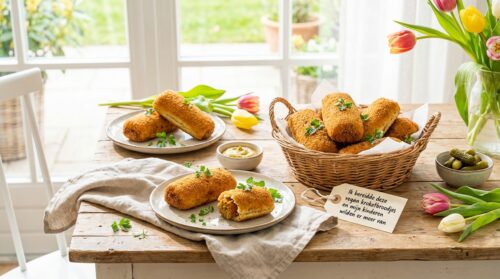 Ik bereidde deze vegan kroketbroodjes en mijn kinderen wilden er meer van