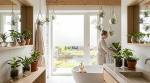 3 kamerplanten die zonder aarde en schimmel je badkamer fris houden
