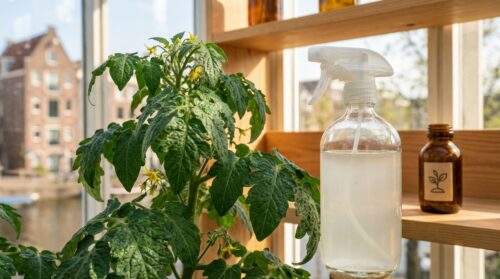 Zo red je met dit badkamerproduct je tomatenplant van plagen